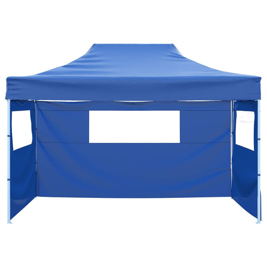 vidaXL Σκηνή Πάρτυ Μπλε 280 x 410 x 315 εκ. Ύφασμα Όξφορντ