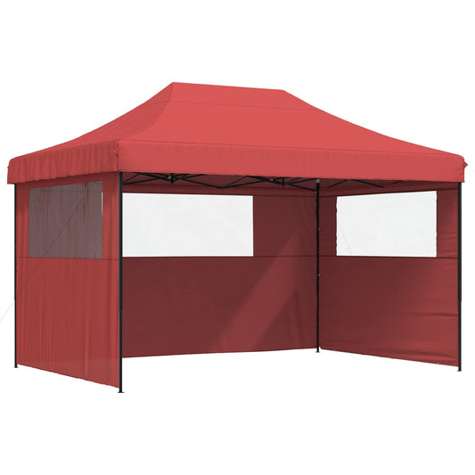 vidaXL Σκηνή Πάρτυ Μπορντό 279 x 410 x 315 εκ. Ύφασμα Όξφορντ