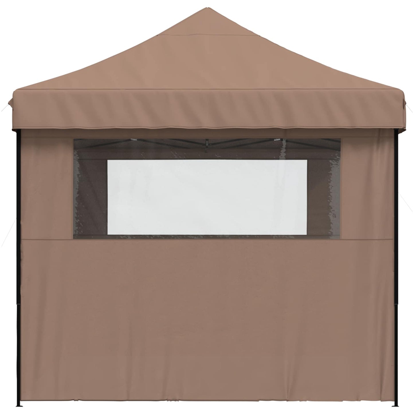 vidaXL Σκηνή Πάρτυ Καφέ 279 x 410 x 315 εκ. Ύφασμα Όξφορντ