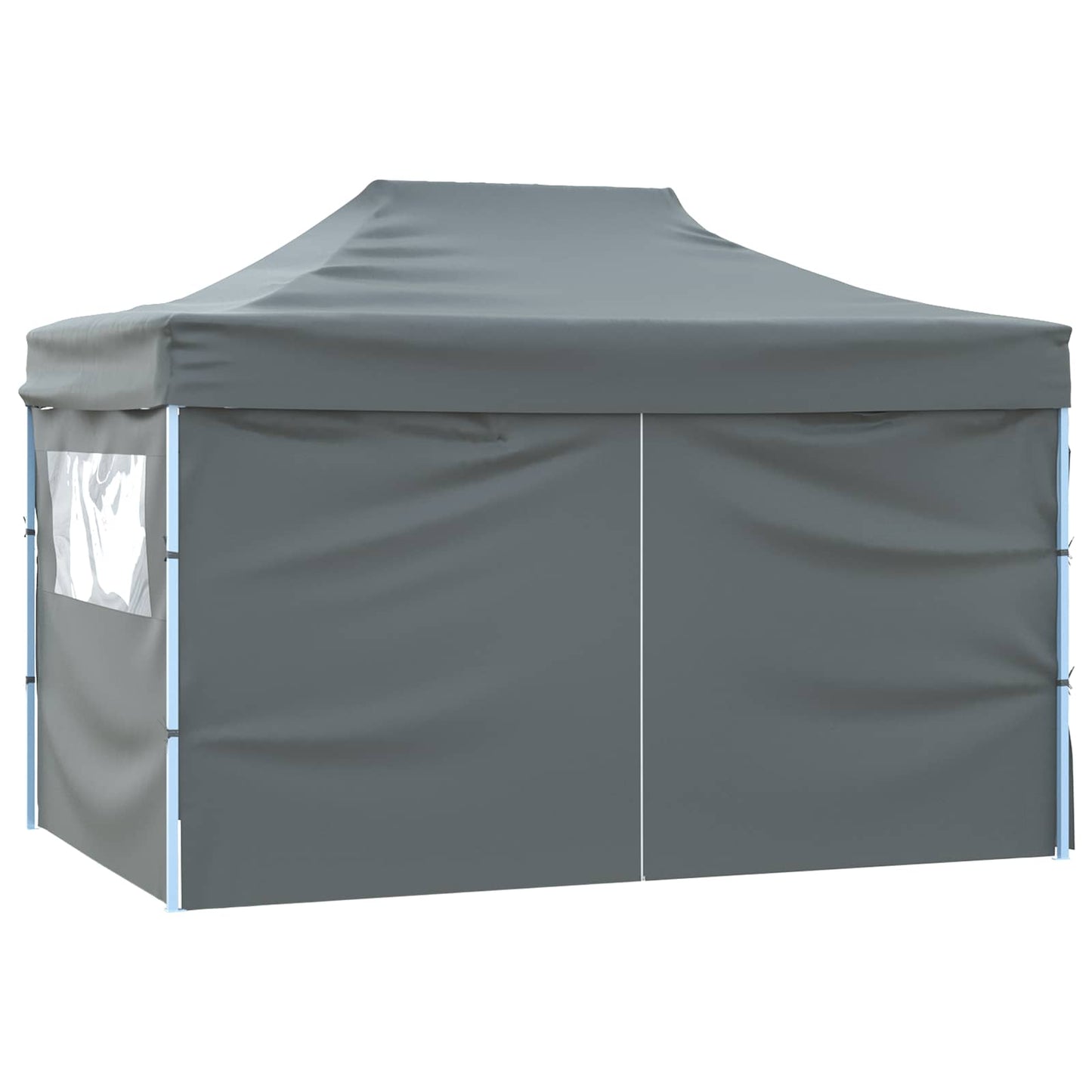 vidaXL Σκηνή Πάρτυ Ανθρακί 280 x 410 x 315 εκ. Ύφασμα Όξφορντ