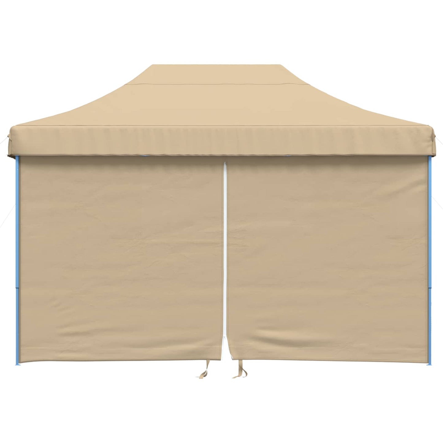 vidaXL Σκηνή Πάρτυ Μπεζ 279 x 410 x 315 εκ. Ύφασμα Όξφορντ