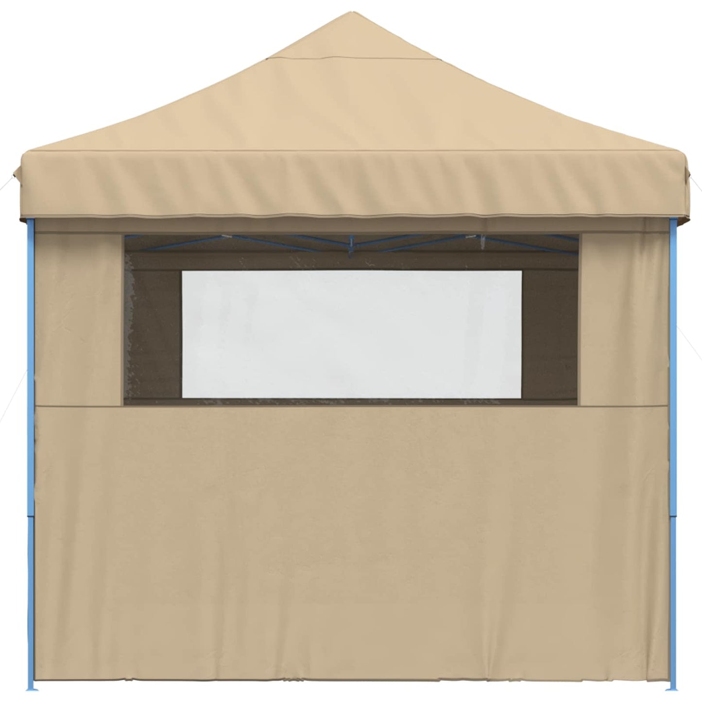 vidaXL Σκηνή Πάρτυ Μπεζ 279 x 410 x 315 εκ. Ύφασμα Όξφορντ
