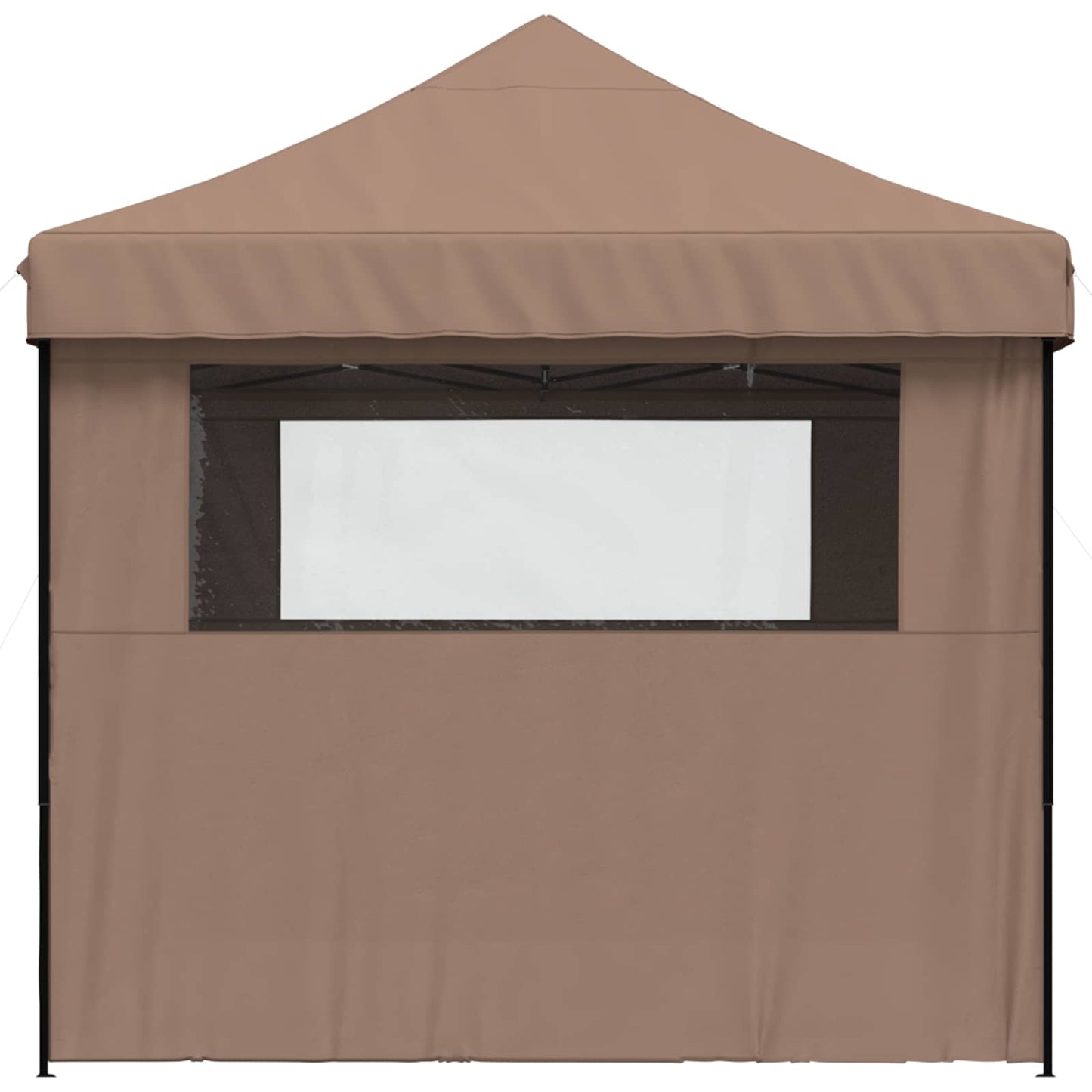 vidaXL Σκηνή Πάρτυ Καφέ 279 x 410 x 315 εκ. Ύφασμα Όξφορντ