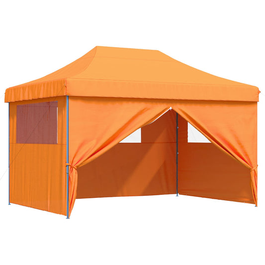 vidaXL Σκηνή Πάρτυ Πορτοκαλί 279 x 410 x 315 εκ. Ύφασμα Όξφορντ