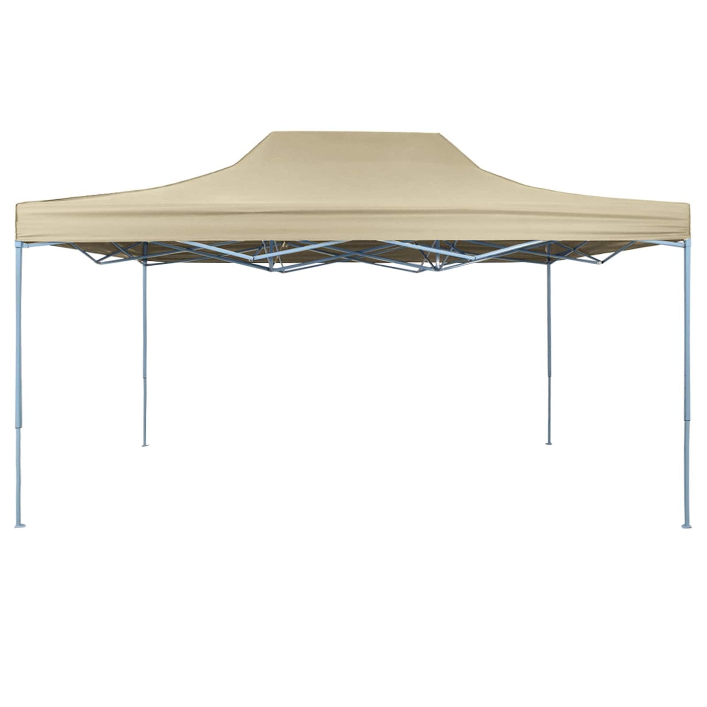 vidaXL Σκηνή Πάρτυ Κρεμ 291 x 431 x 315 εκ. Ύφασμα Όξφορντ
