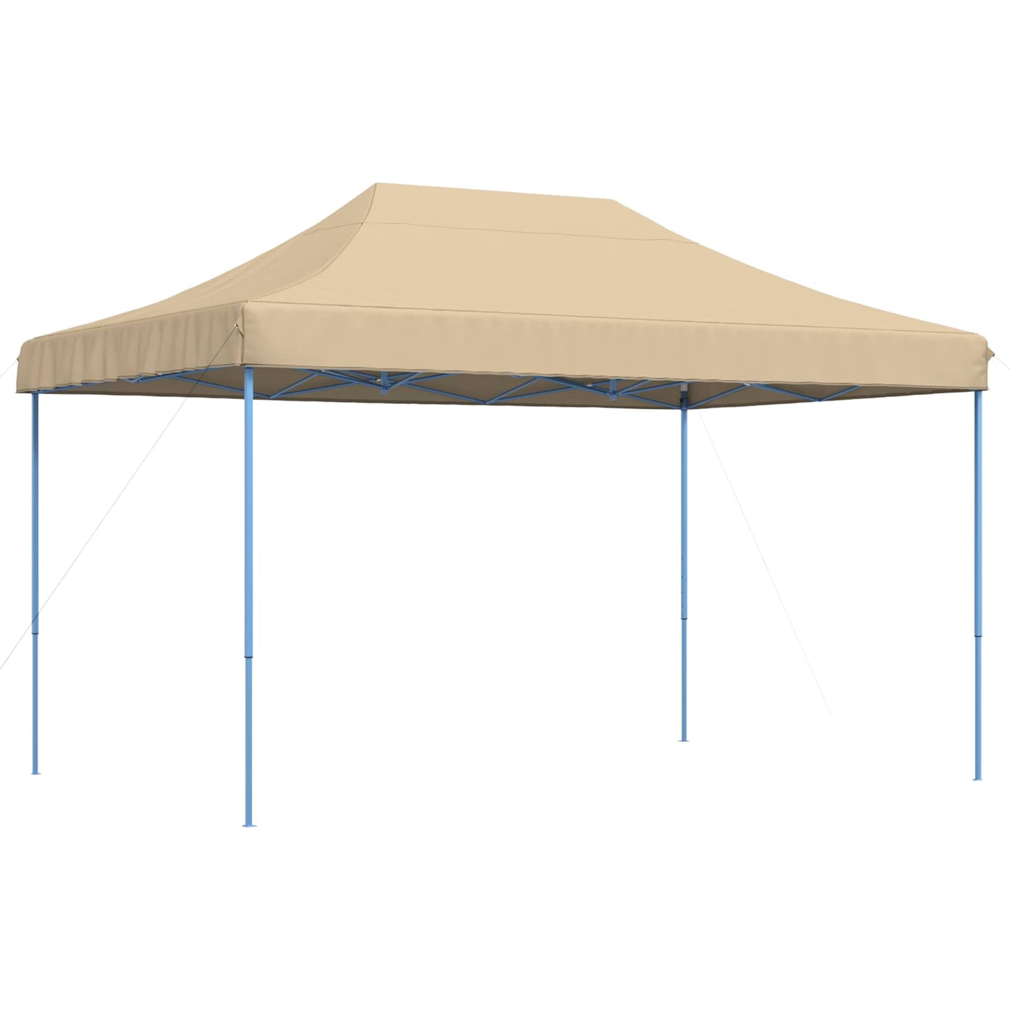 vidaXL Σκηνή Πάρτυ Μπεζ 292 x 440 x 315 εκ. Ύφασμα Όξφορντ