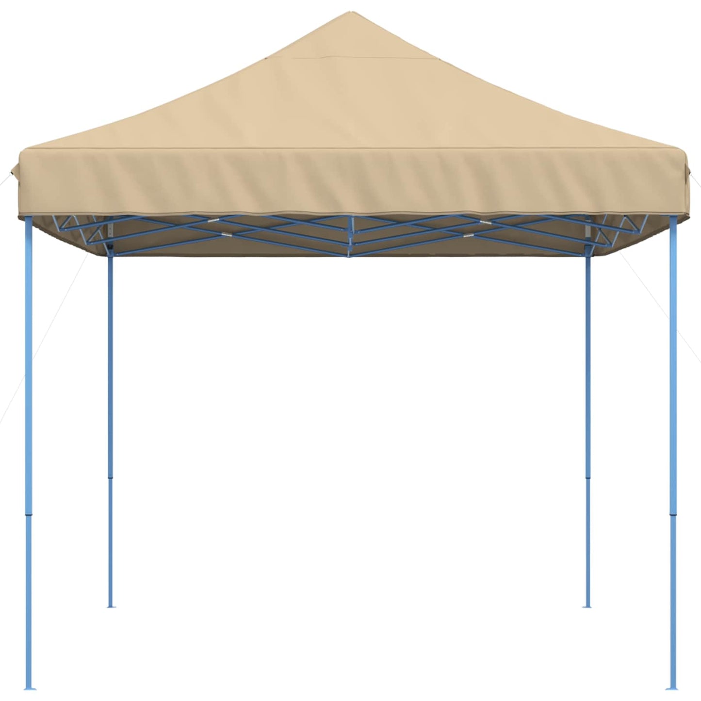 vidaXL Σκηνή Πάρτυ Μπεζ 292 x 440 x 315 εκ. Ύφασμα Όξφορντ