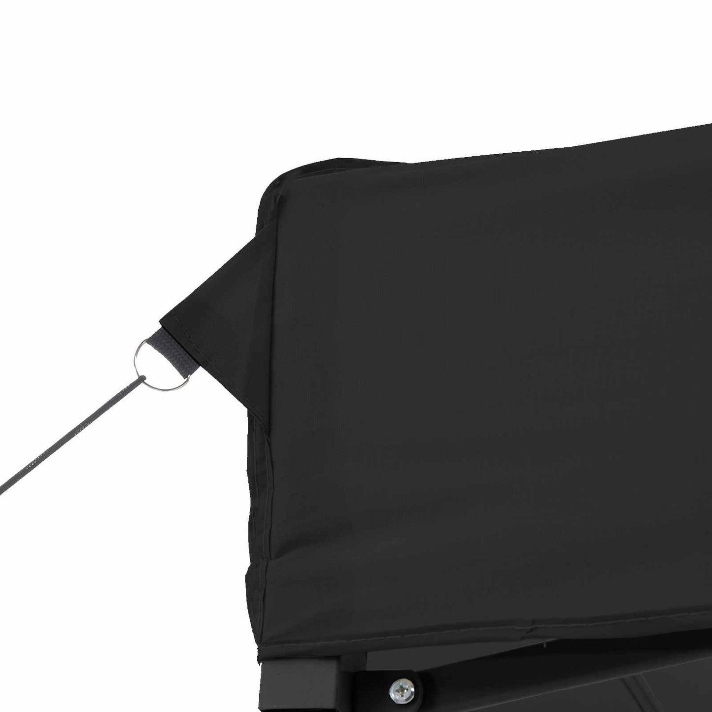 vidaXL Σκηνή Πάρτυ Μαύρο 292 x 440 x 315 εκ. Ύφασμα Όξφορντ