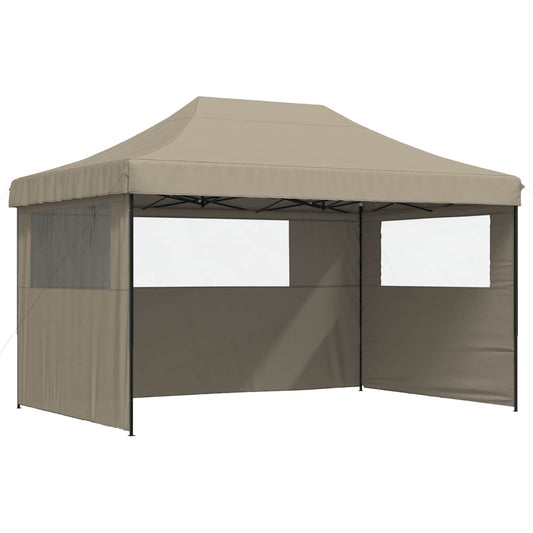 vidaXL Σκηνή Πάρτυ Taupe 292 x 440 x 315 εκ. Ύφασμα Όξφορντ