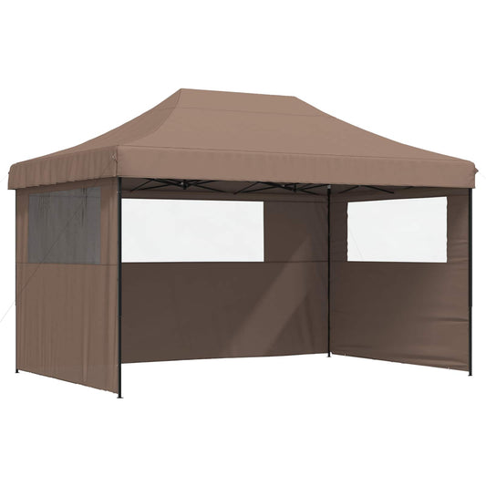 vidaXL Σκηνή Πάρτυ Καφέ 292 x 440 x 315 εκ. Ύφασμα Όξφορντ