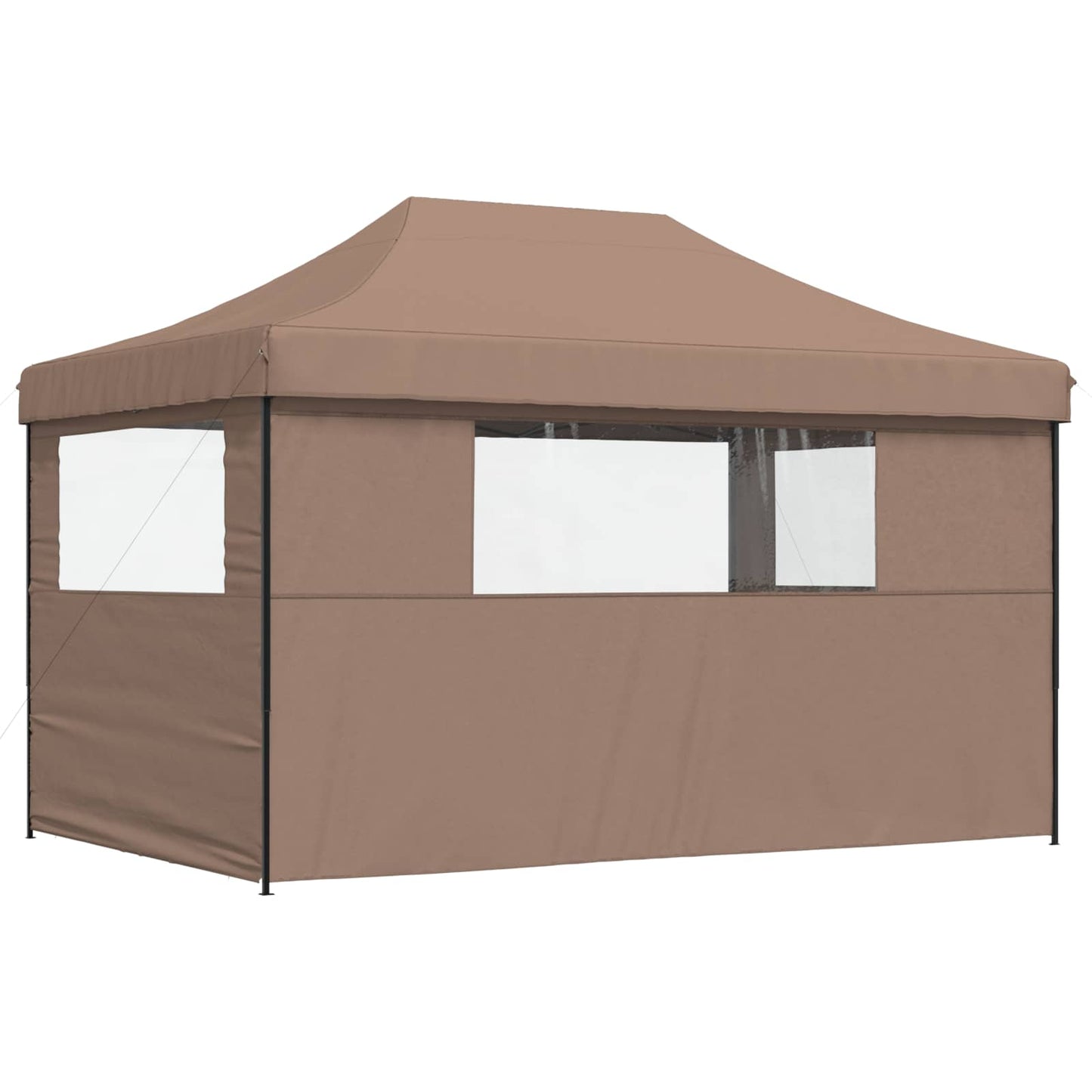 vidaXL Σκηνή Πάρτυ Καφέ 292 x 440 x 315 εκ. Ύφασμα Όξφορντ