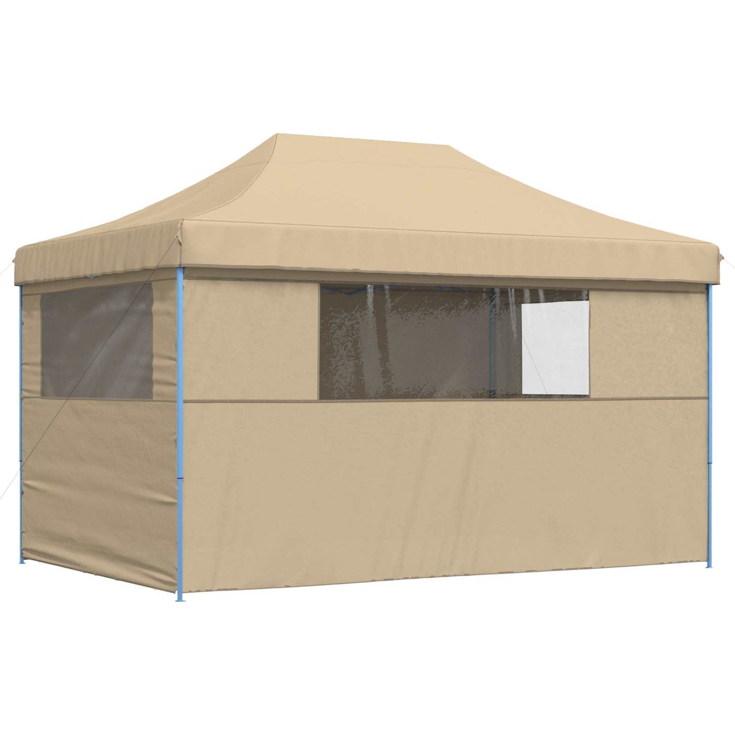 vidaXL Σκηνή Πάρτυ Μπεζ 292 x 440 x 315 εκ. Ύφασμα Όξφορντ