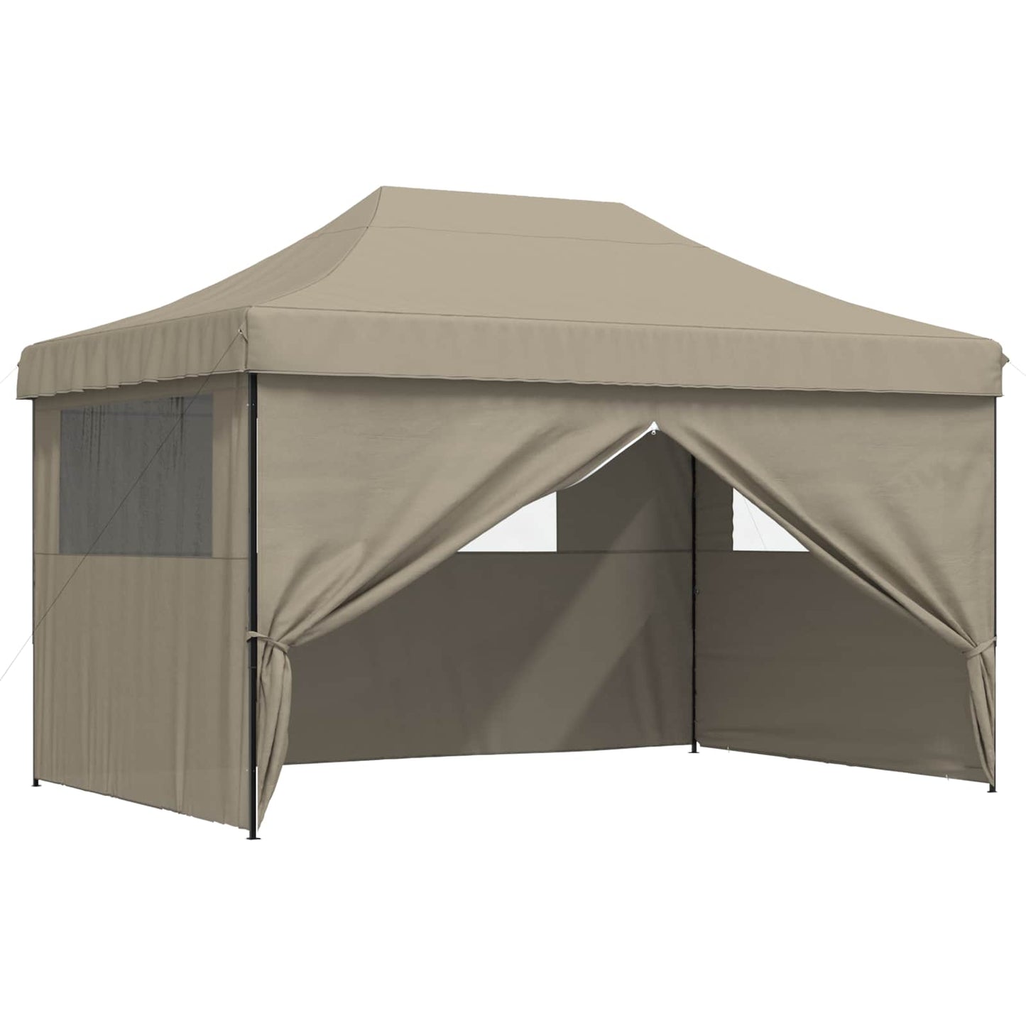 vidaXL Σκηνή Πάρτυ Taupe 292 x 440 x 315 εκ. Ύφασμα Όξφορντ