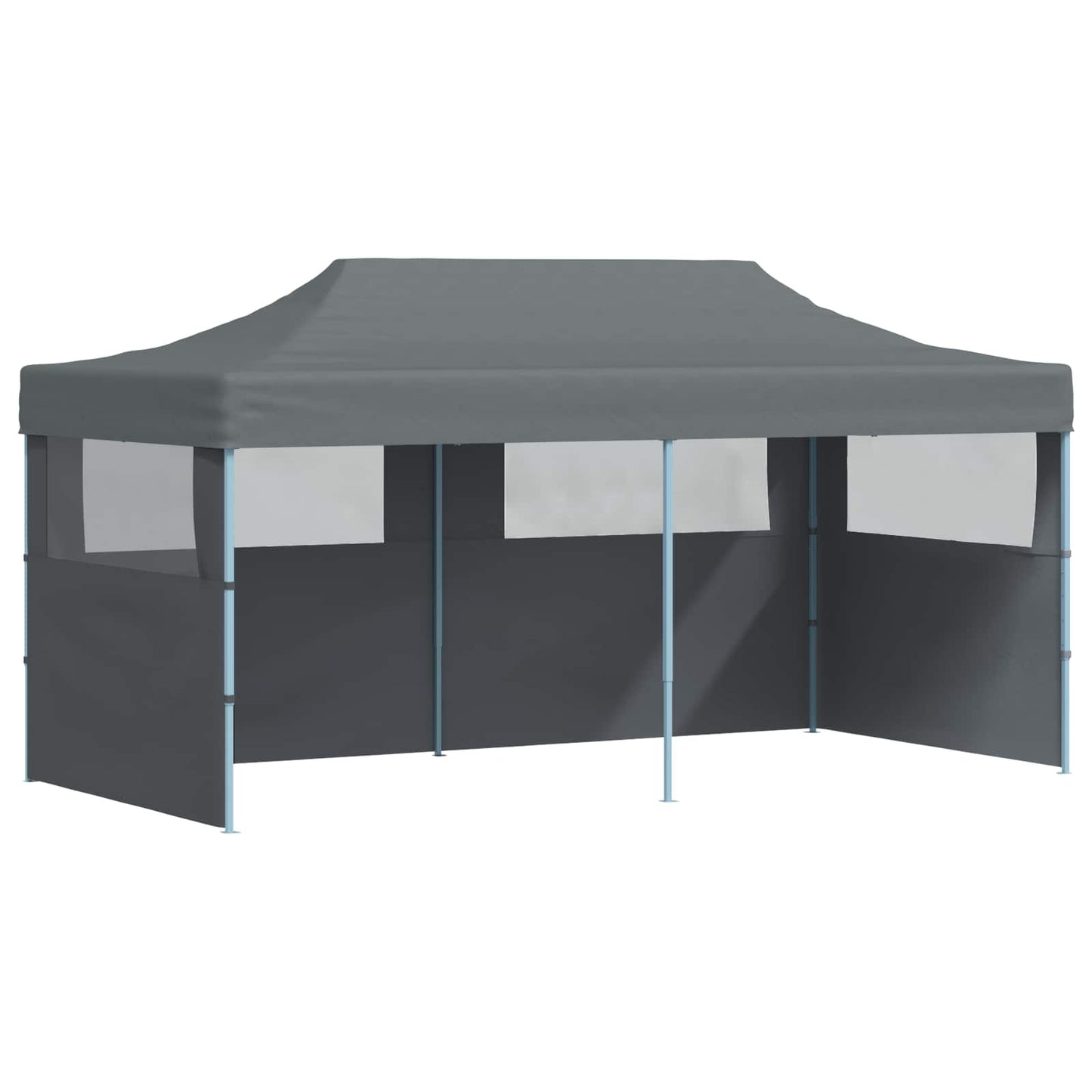 vidaXL Σκηνή Πάρτυ Ανθρακί 291 x 580 x 315 εκ Ύφασμα Όξφορντ