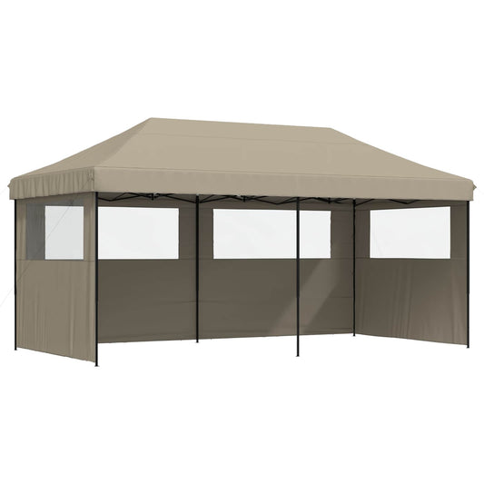 vidaXL Σκηνή Πάρτυ Taupe 292 x 580 x 315 εκ Ύφασμα Όξφορντ
