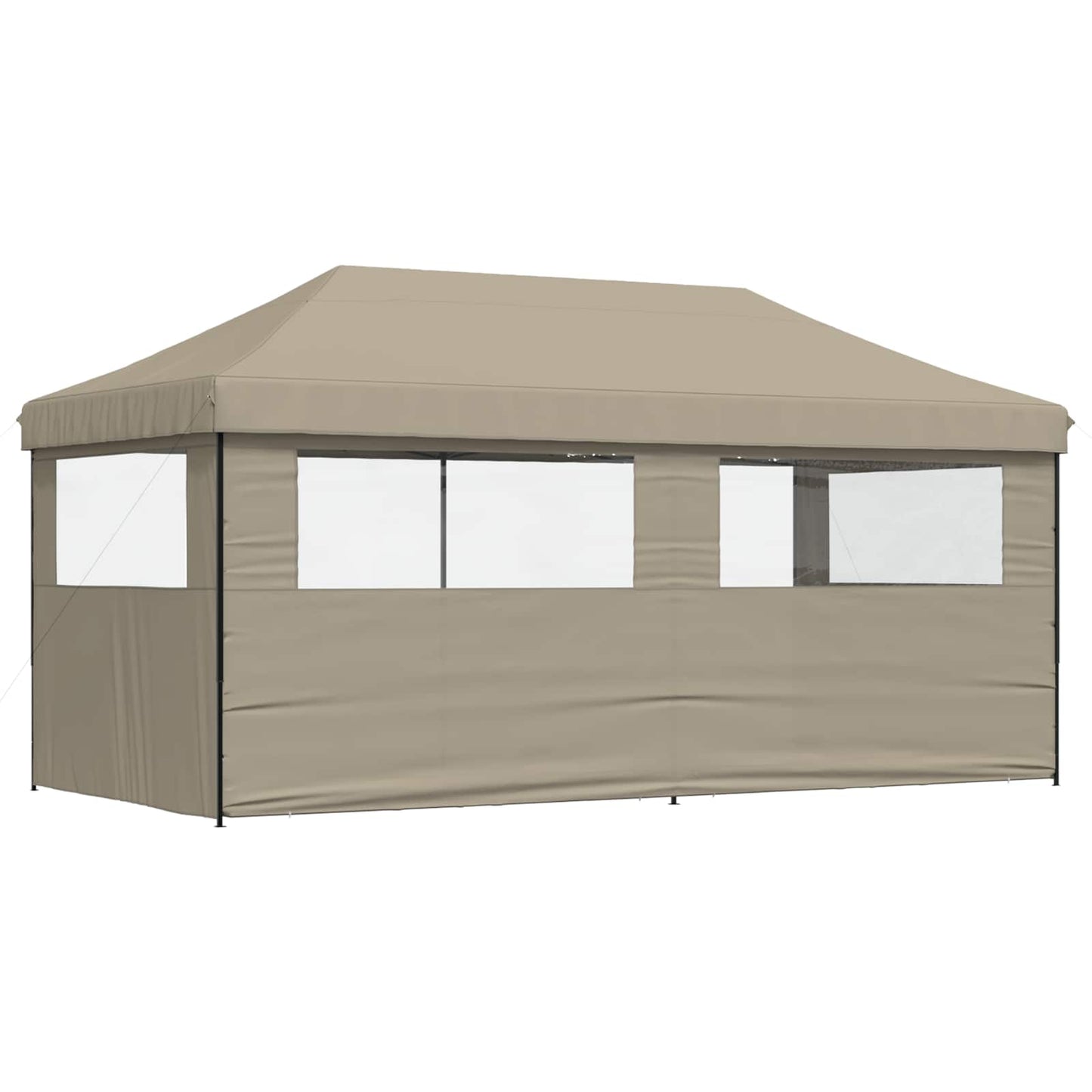 vidaXL Σκηνή Πάρτυ Taupe 292 x 580 x 315 εκ Ύφασμα Όξφορντ
