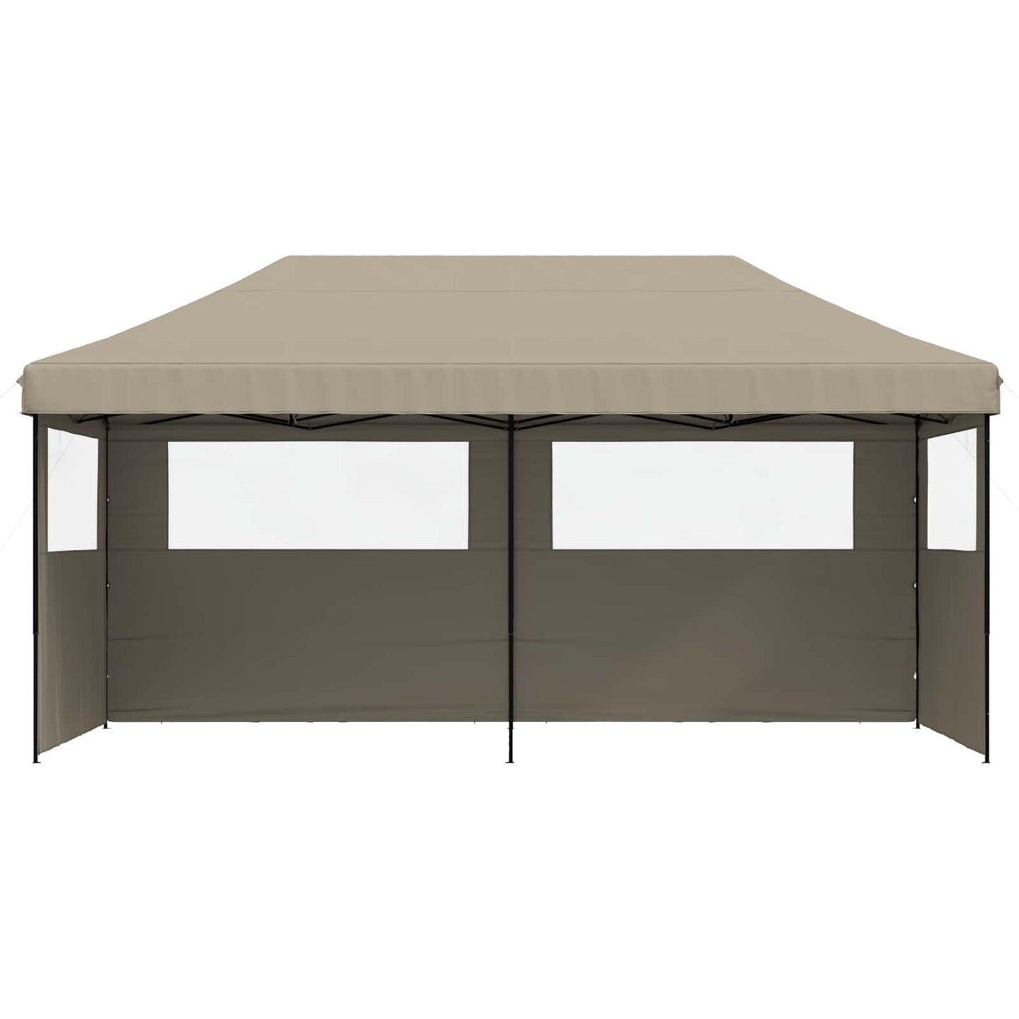 vidaXL Σκηνή Πάρτυ Taupe 292 x 580 x 315 εκ Ύφασμα Όξφορντ
