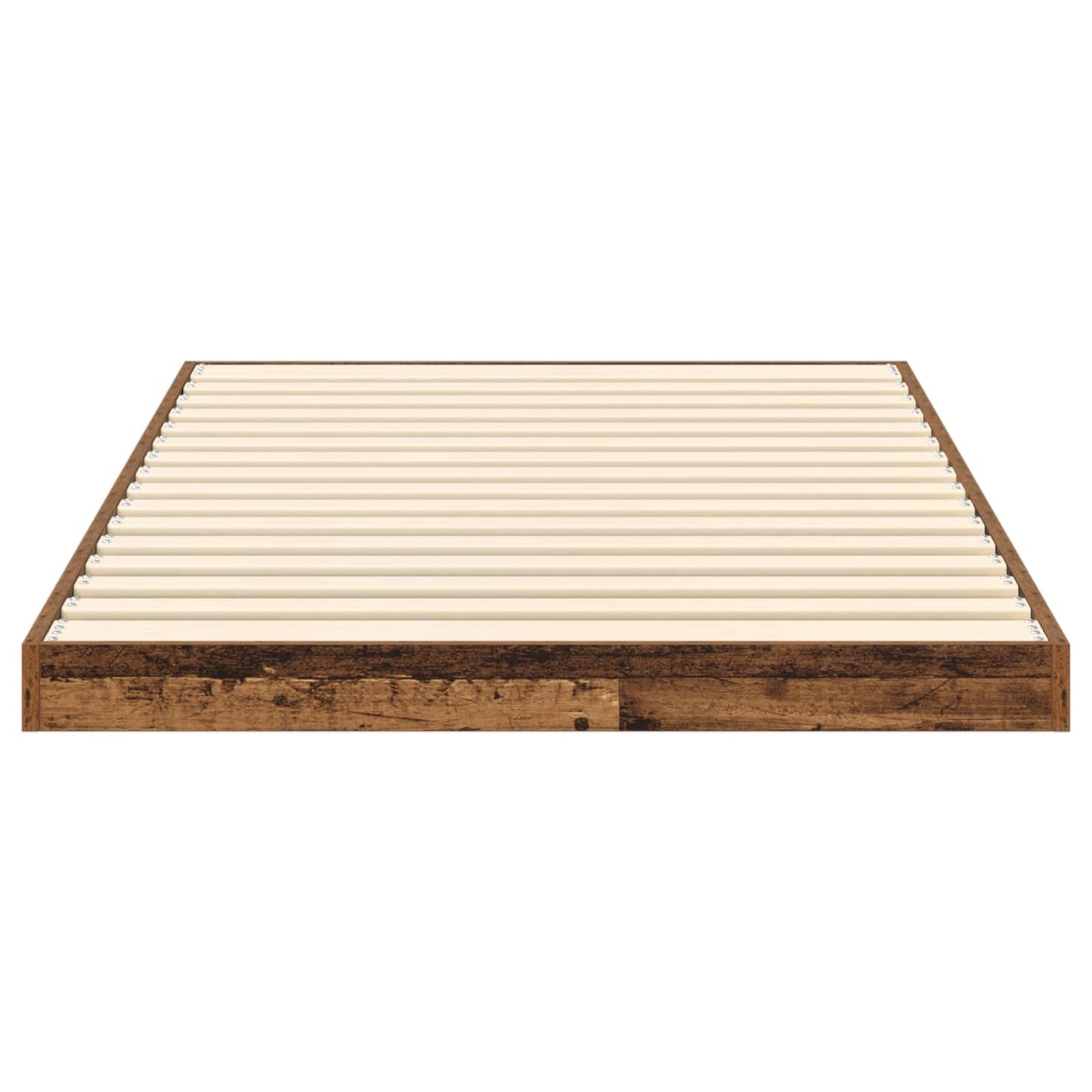 vidaXL Κρεβάτι δαπέδου Παλιό ξύλο 80 x 200 cm Επεξεργασμένο ξύλο