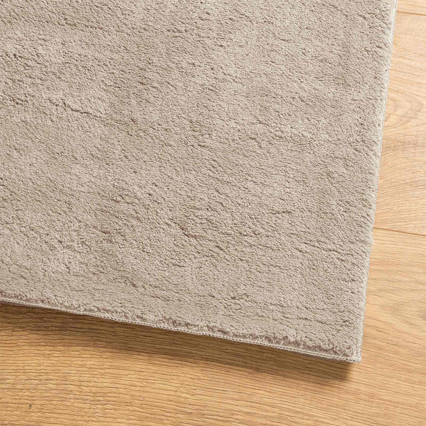 vidaXL Χαλιά χώρου Ορθογώνιος HUARTE Άμμος 400 x 80 cm Πολυεστέρας