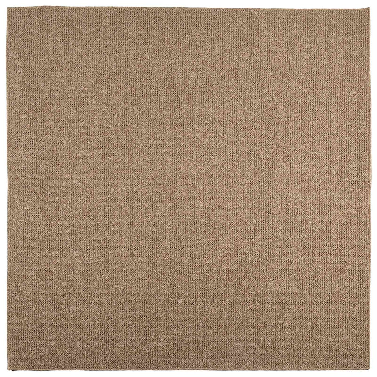 vidaXL Χαλιά χώρου τετράγωνο AGIRA Φυσικό 120 x 120 cm Πολυεστέρας