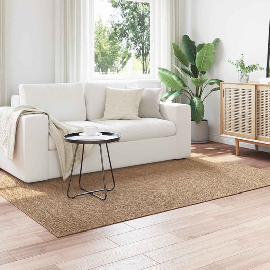 vidaXL Χαλιά χώρου Μουάρ AGIRA Φυσικό 200 x 140 cm Πολυεστέρας