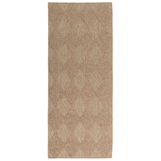 vidaXL Χαλιά χώρου Ορθογώνιος AGIRA Φυσικό 150 x 80 cm Πολυεστέρας