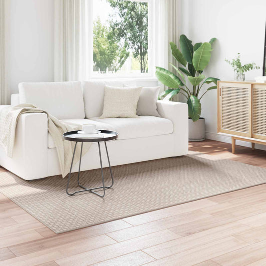 vidaXL Χαλιά χώρου Ορθογώνιος Κρεμ 170 x 120 εκ.