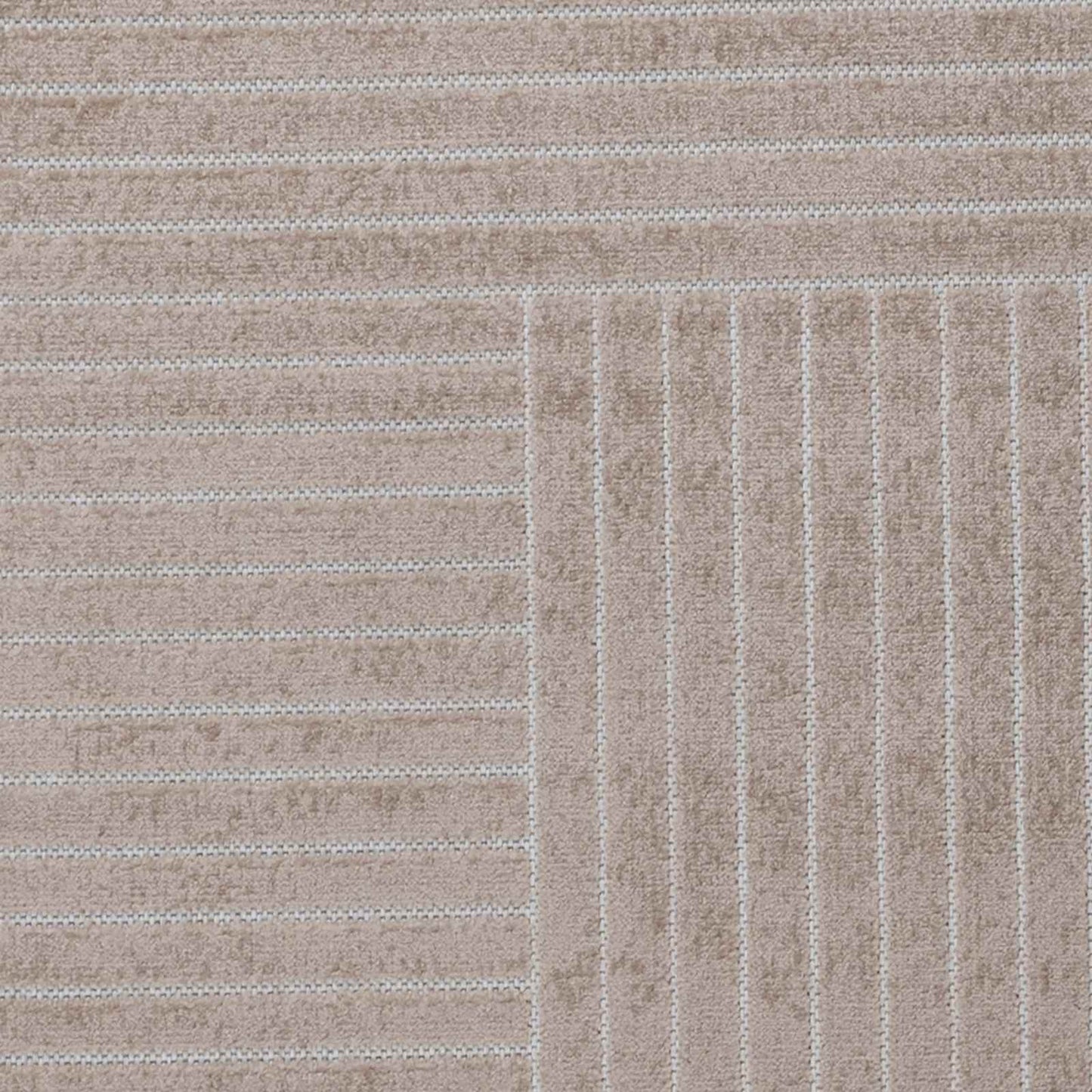 vidaXL Χαλιά χώρου τετράγωνο PALMERAS Μπεζ 120 x 120 cm Πολυεστέρας