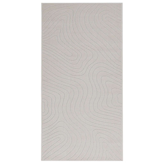 vidaXL Χαλιά χώρου Ορθογώνιος Κρεμ 150 x 80 cm