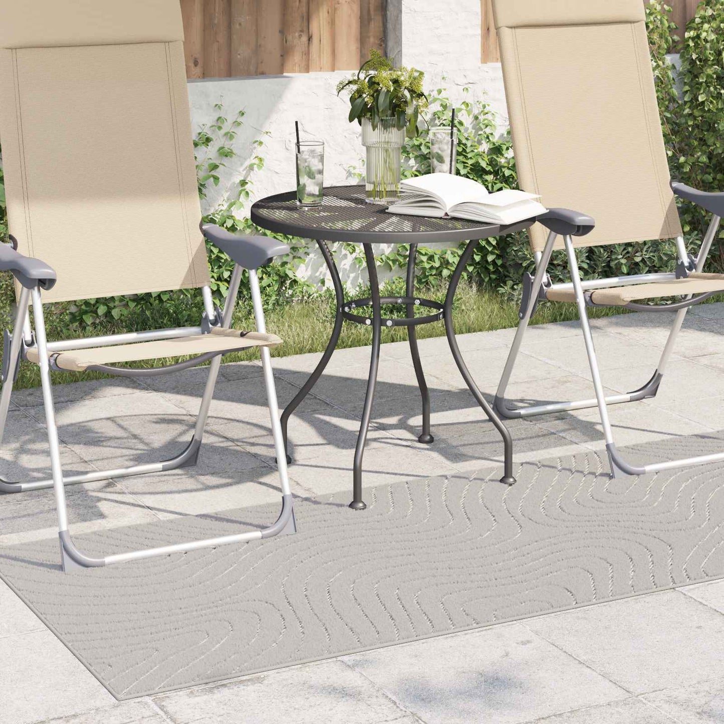 vidaXL Χαλιά χώρου Ορθογώνιος Κρεμ 200 x 80 εκατοστά
