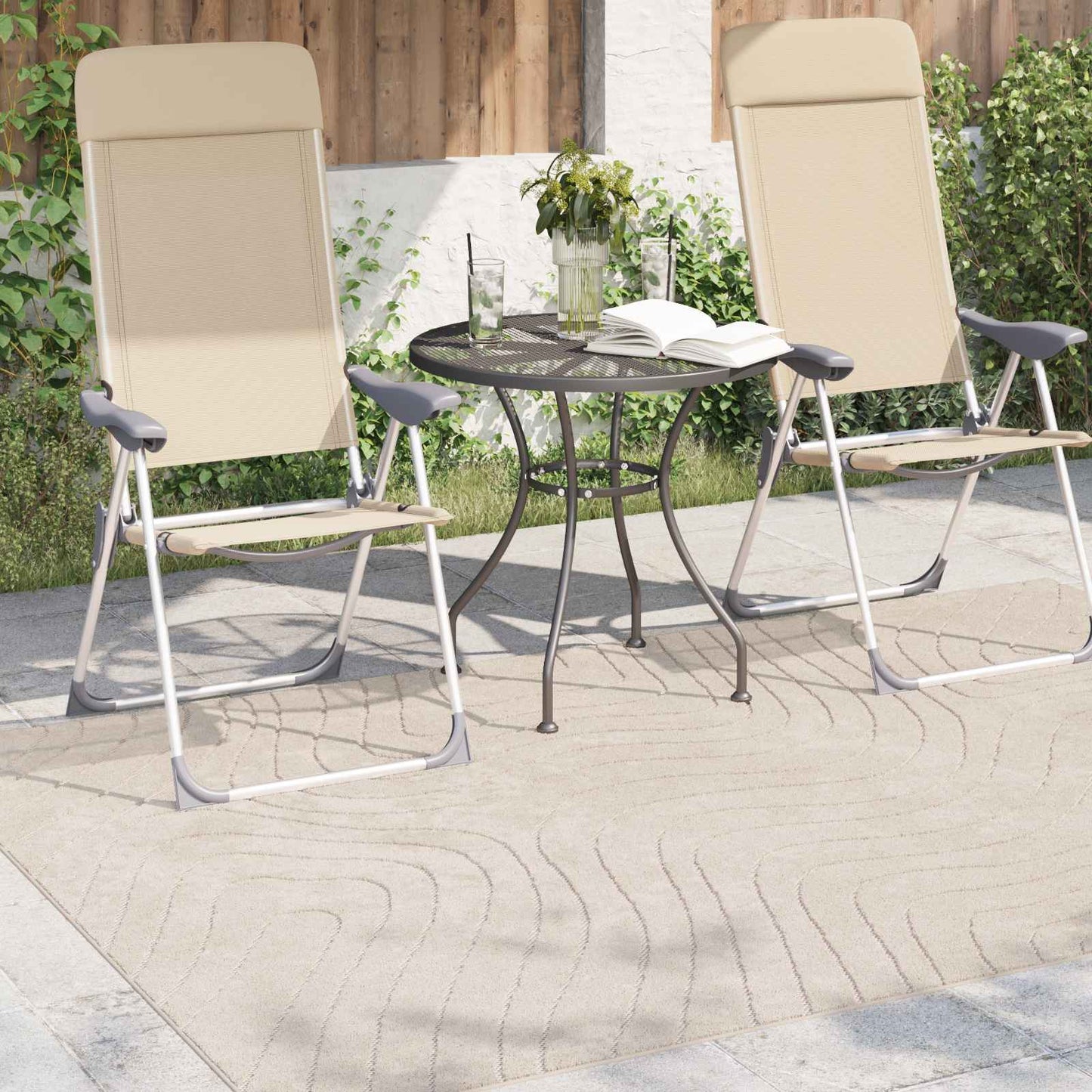 vidaXL Χαλιά χώρου Ορθογώνιος PALMERAS Μπεζ 170 x 120 εκ. Πολυεστέρας