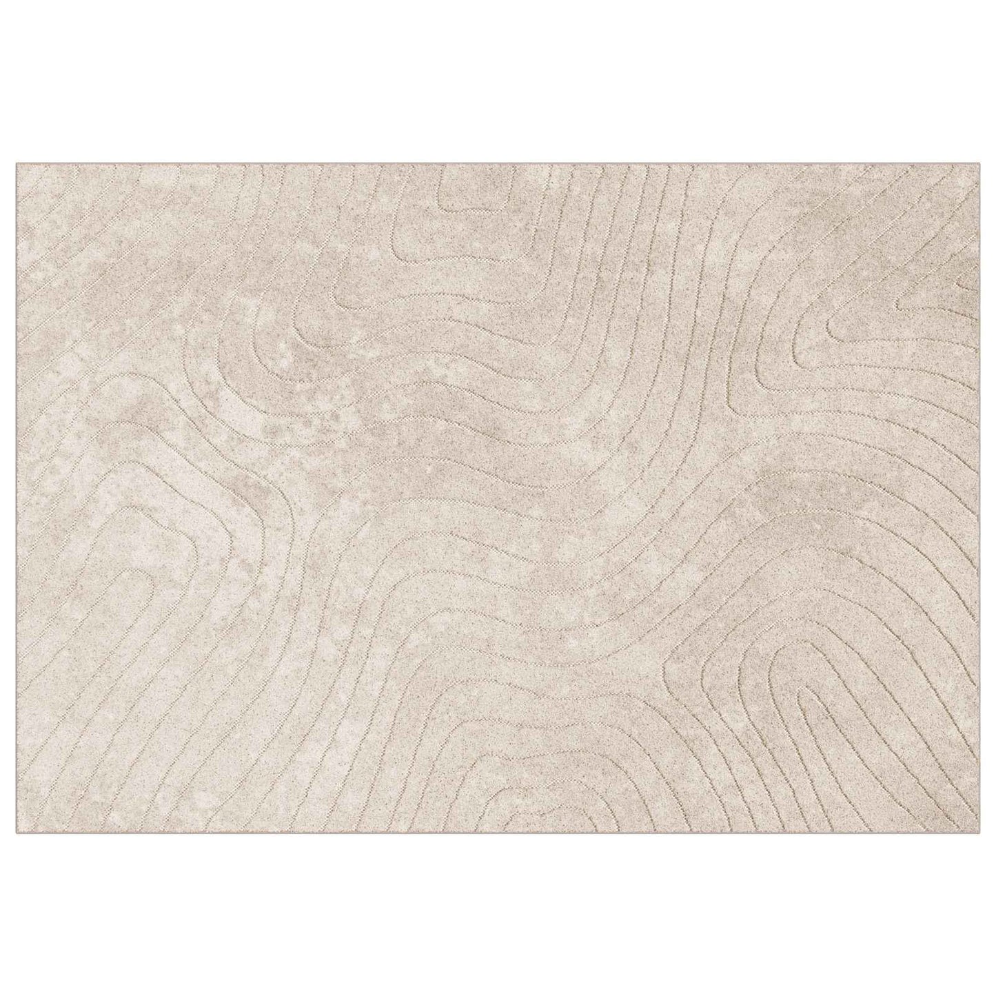 vidaXL Χαλιά χώρου Ορθογώνιος PALMERAS Μπεζ 170 x 120 εκ. Πολυεστέρας
