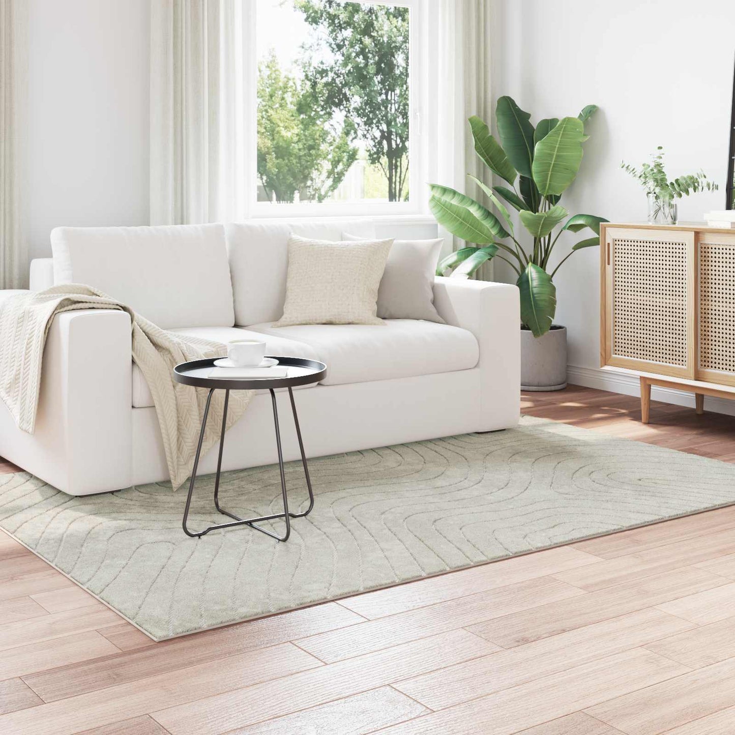 vidaXL Χαλιά χώρου Ορθογώνιος PALMERAS Πράσινο 200 x 140 cm