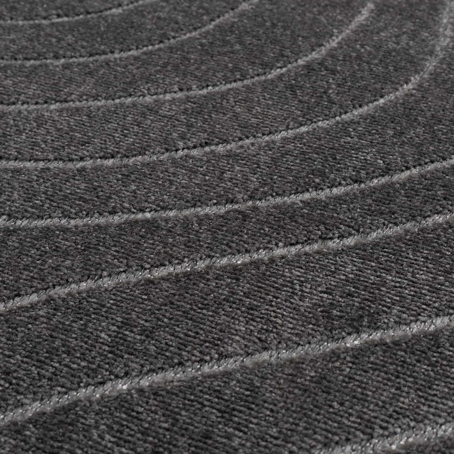 vidaXL Χαλιά χώρου τετράγωνο Ανθρακί 120 x 120 cm