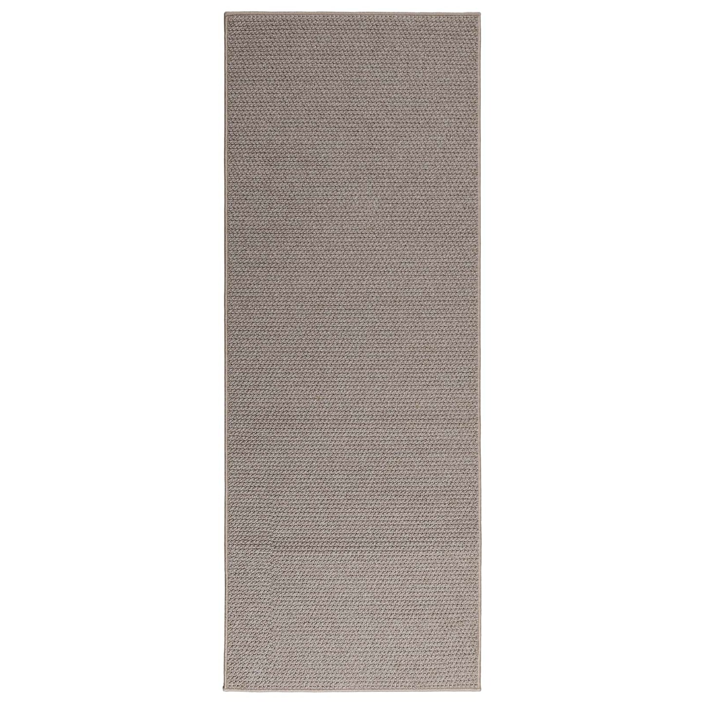 vidaXL Χαλιά χώρου Ορθογώνιος LUGO Taupe 80 x 200 cm Πολυεστέρας