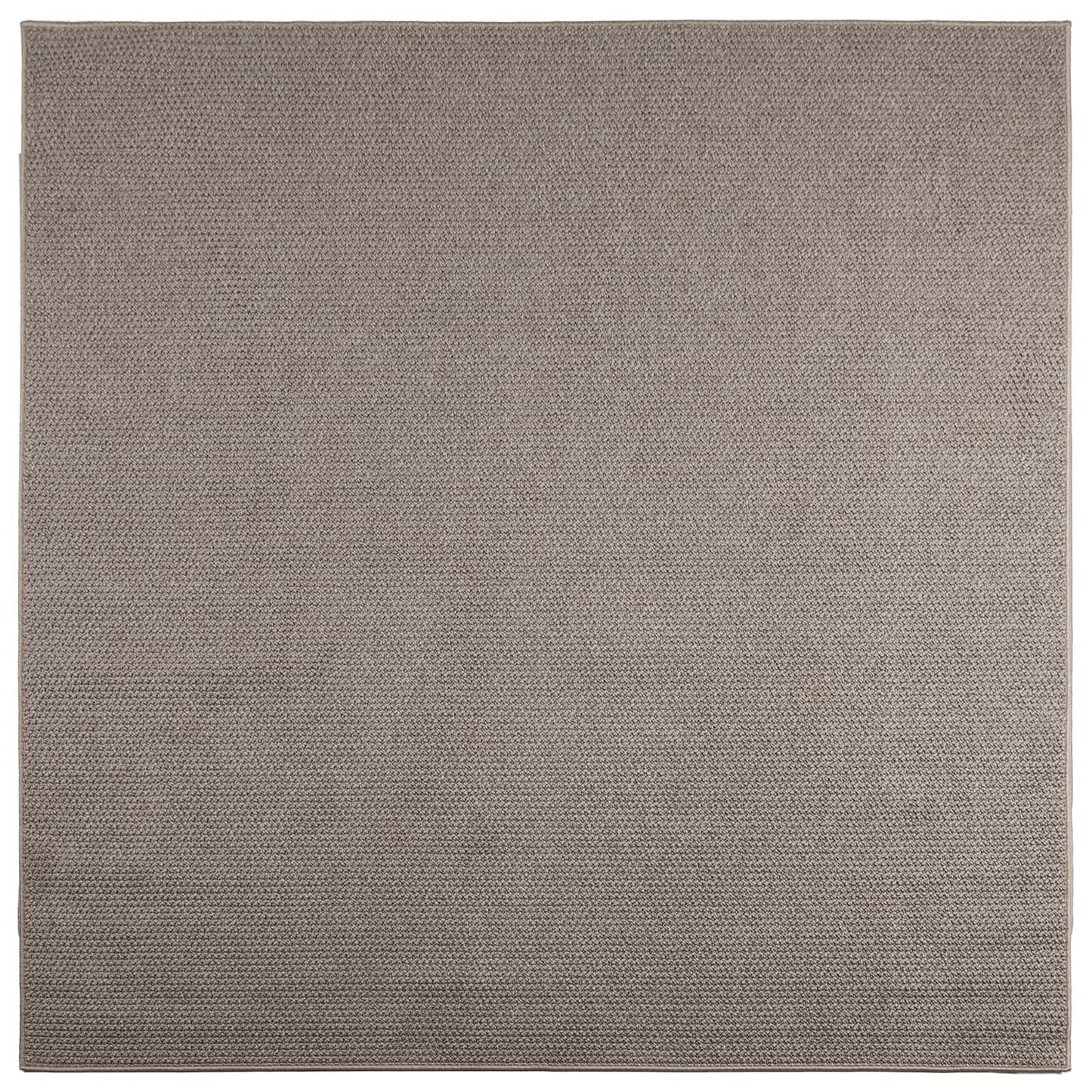 vidaXL Χαλιά χώρου τετράγωνο HUARTE Taupe 200 x 200 cm Πολυεστέρας