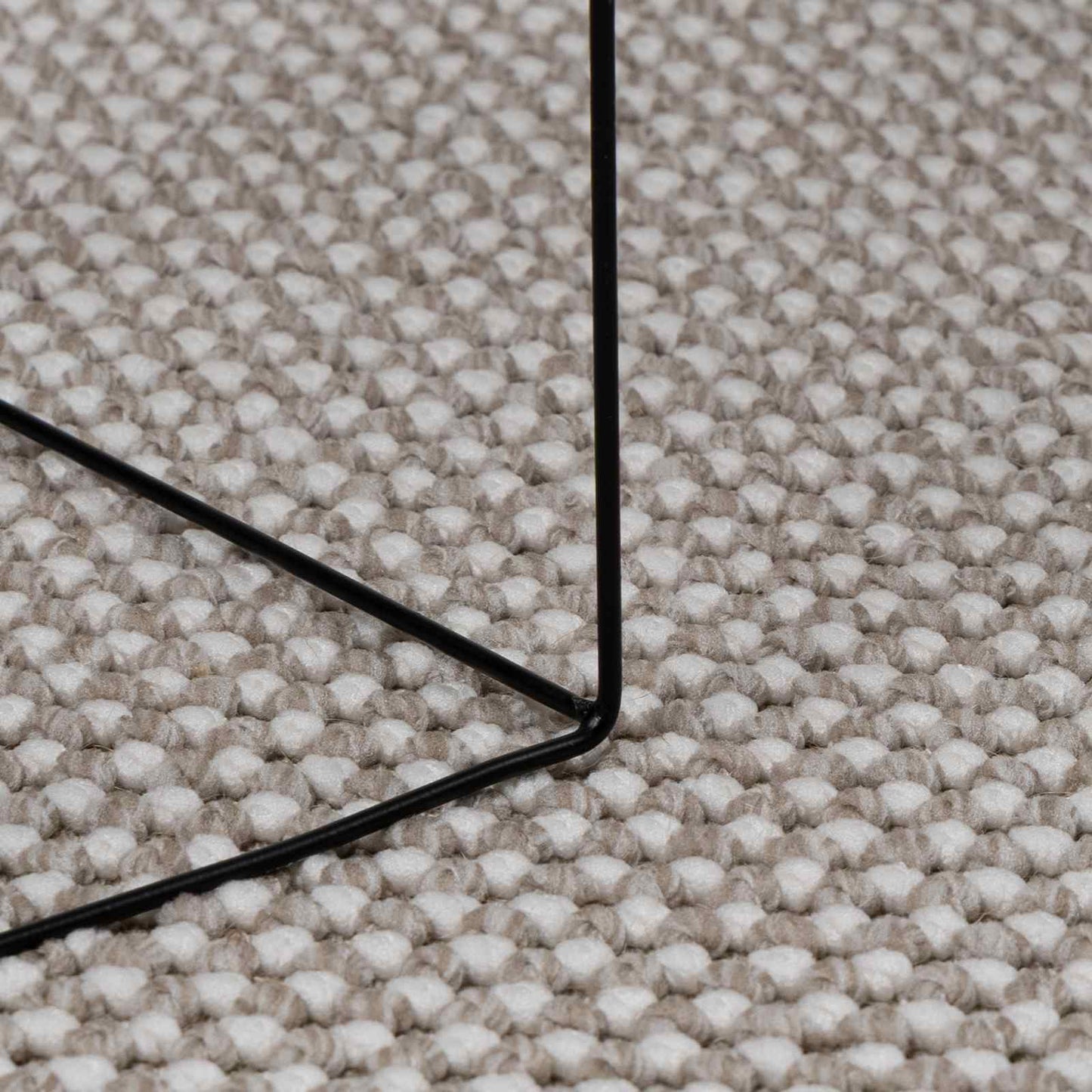 vidaXL Χαλιά χώρου HUARTE Κρέμα και Ταπεί 120 x 120 cm Πολυεστέρας