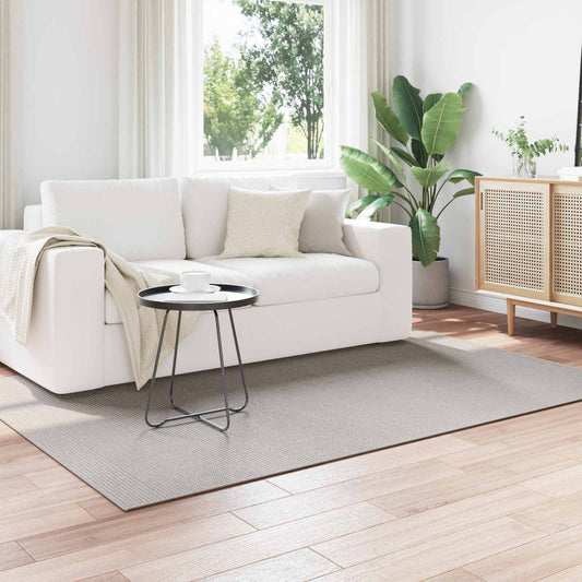 vidaXL Χαλιά χώρου HUARTE Κρεμ και Γκρι 200 x 140 cm Πολυεστέρας