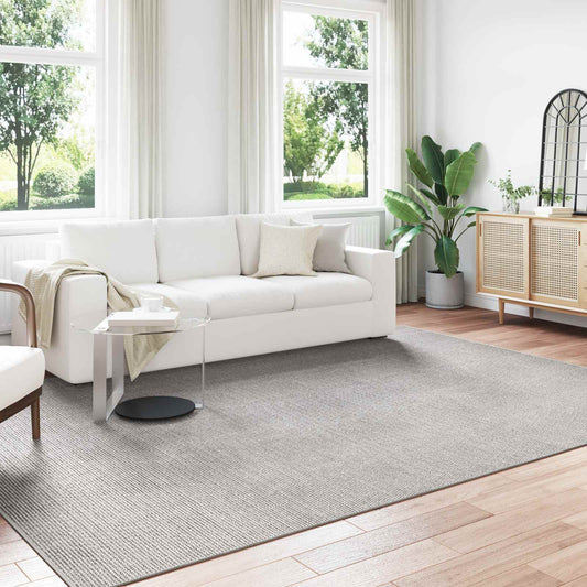 vidaXL Χαλιά χώρου HUARTE Κρεμ και Γκρι 340 x 240 εκ Πολυεστέρας