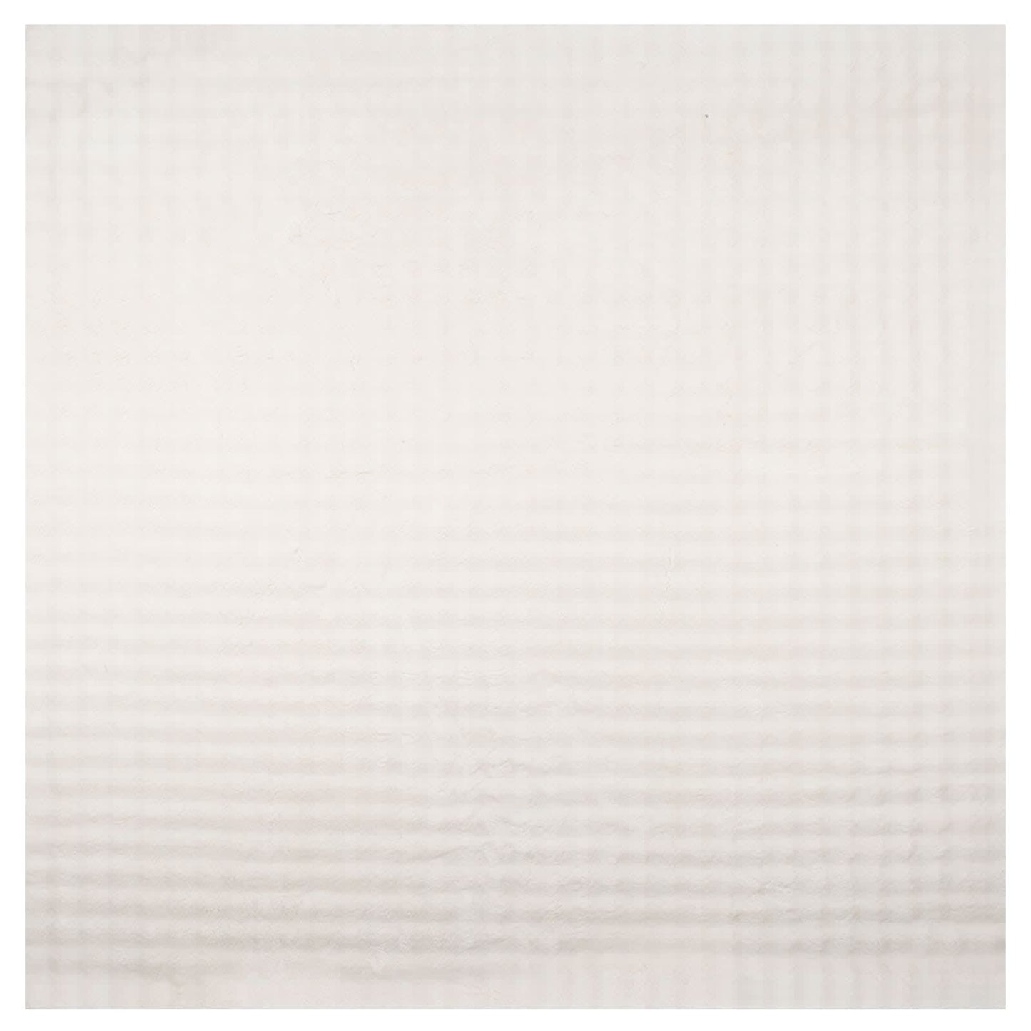 vidaXL Χαλιά χώρου τετράγωνο Κρεμ 200 x 200 cm