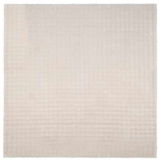 vidaXL Χαλιά χώρου τετράγωνο Μπεζ 240 x 240 cm