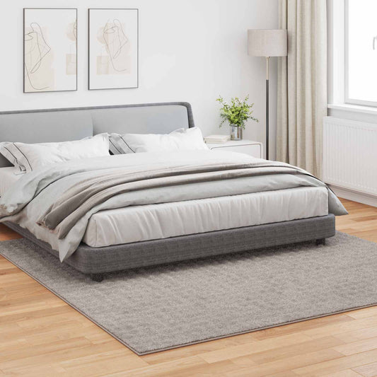 vidaXL Χαλιά χώρου τετράγωνο Άμμος 240 x 240 cm