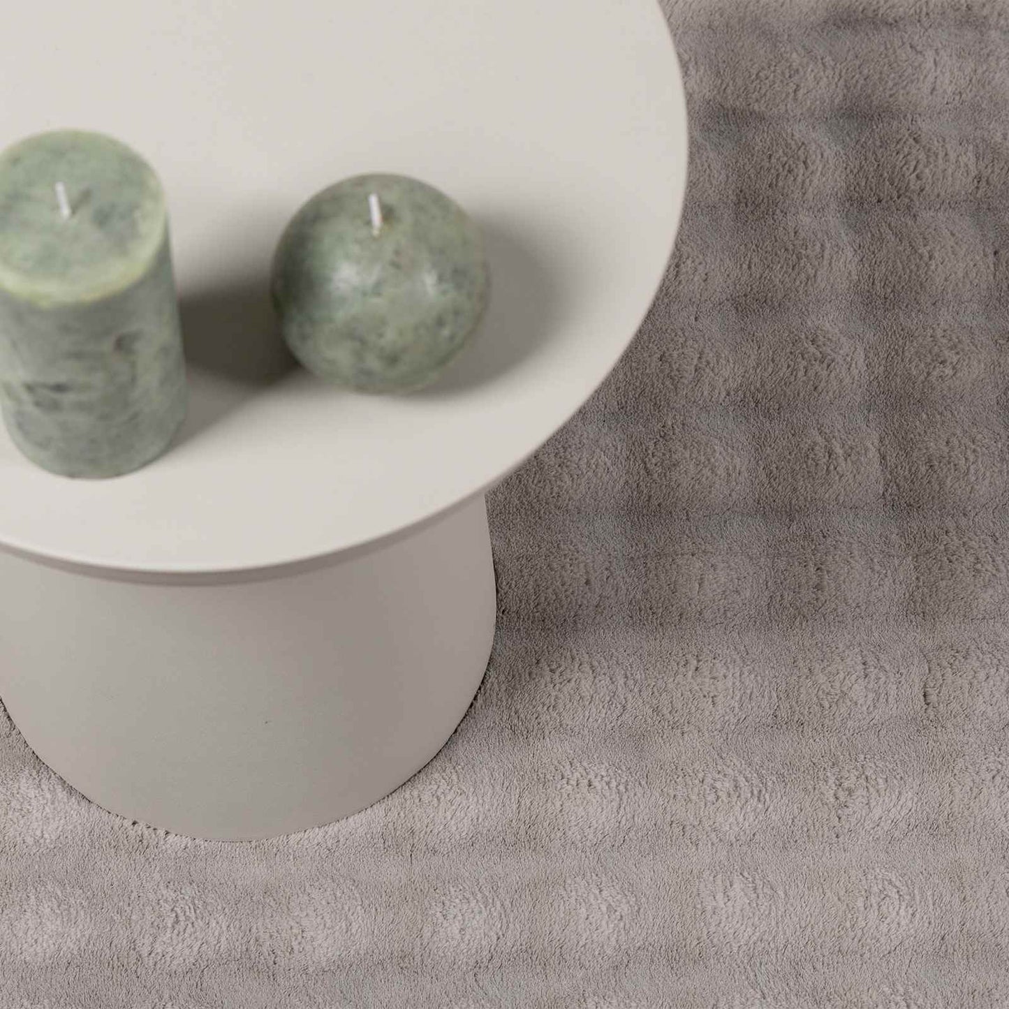 vidaXL Χαλιά χώρου Γύρος Άμμος Ø 120 εκ.