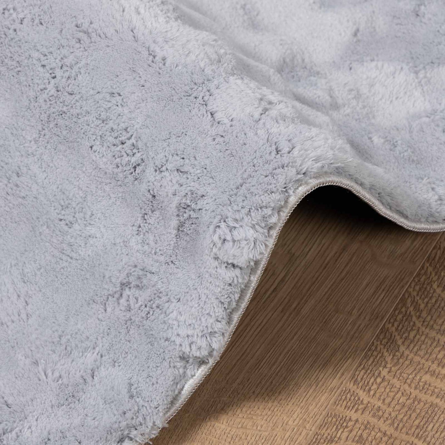 vidaXL Χαλιά χώρου τετράγωνο Γκρι 120 x 120 cm