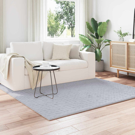 vidaXL Χαλιά χώρου τετράγωνο Γκρι 120 x 120 cm