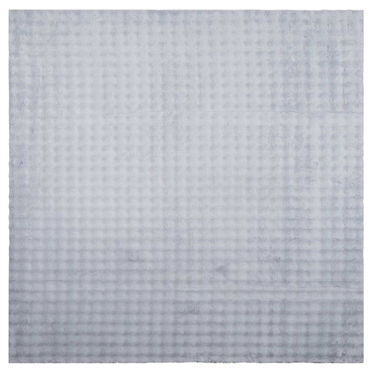 vidaXL Χαλιά χώρου τετράγωνο Γκρι 240 x 240 cm