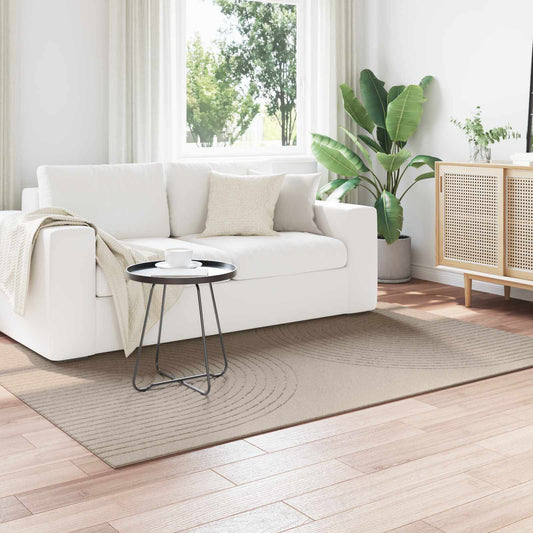 vidaXL Χαλιά χώρου Ορθογώνιος GALATI Μπεζ 170 x 120 εκ. Πολυεστέρας