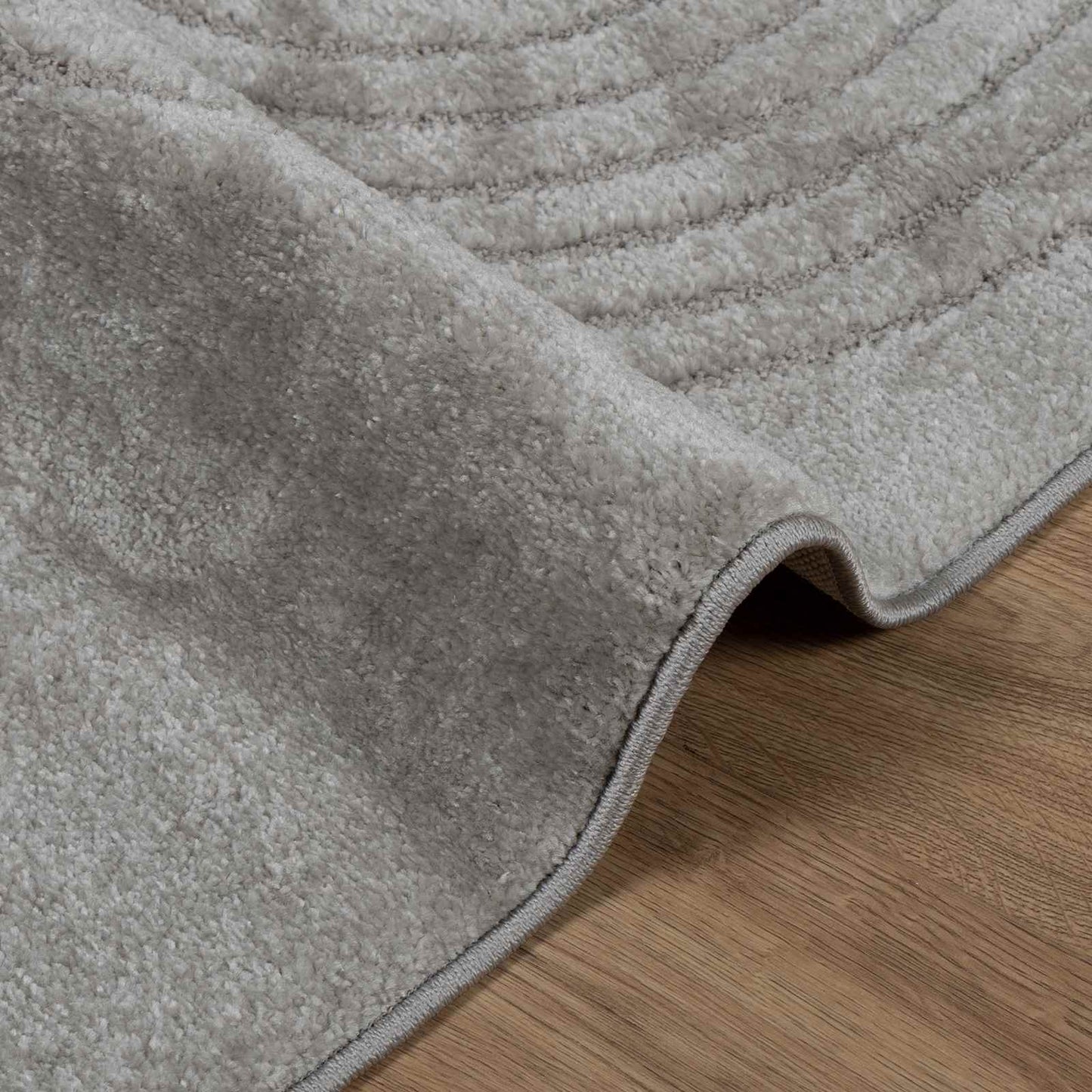 vidaXL Χαλιά χώρου τετράγωνο GALATI Γκρι 120 x 120 cm Πολυεστέρας