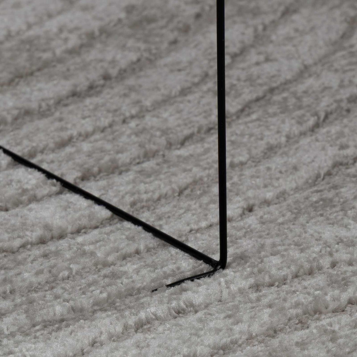 vidaXL Χαλιά χώρου τετράγωνο GALATI Γκρι 200 x 200 cm Πολυεστέρας