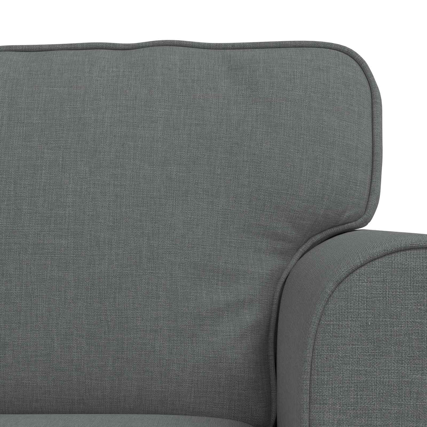 vidaXL Σετ Καναπέ 2 pcs Σκούρο Γκρι 155 x 82 x 80 εκ ύφασμα